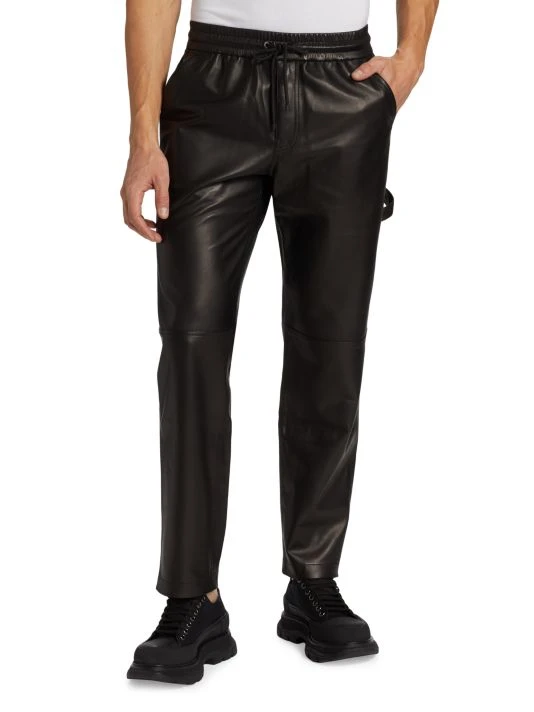 Frame Leather Jogger Pants For Men 5 Frame Leather Jogger Pants For Men - Image 3