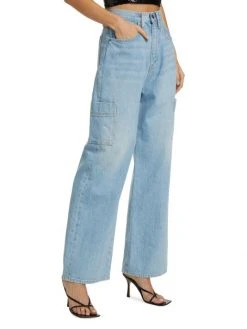 Frame Le Pixie High-Rise Relaxed Jeans -Frame Sales Store unnamed file 1039