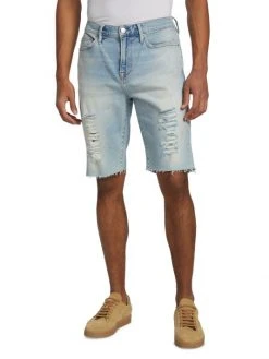Frame Tidaled Cut-Off Denim Shorts For Men -Frame Sales Store unnamed file 1160
