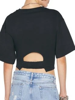 Frame Elastic-Back Cut-Out Tee -Frame Sales Store unnamed file 1170