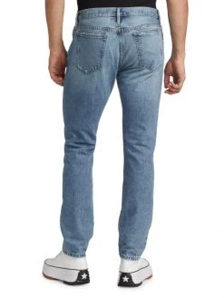 Frame L'Homme Distressed Slim-Fit Jeans For Men 13 Frame L'Homme Distressed Slim-Fit Jeans For Men -Frame Sales Store unnamed file 1216