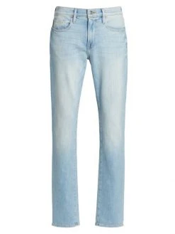 Frame L’Homme Slim Faded Stretch Slim-Fit Jeans For Men