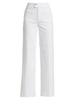 Frame Le Hardy High-Rise Wide-Leg Jeans