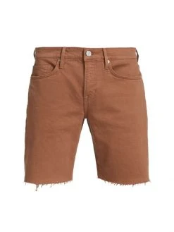 Frame L'Homme Cut-Off Shorts For Men Brick -Frame Sales Store unnamed file 1277