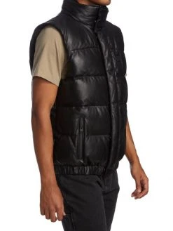 Frame O-Plaque Quilted Leather Vest For Men -Frame Sales Store unnamed file 1281