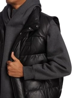 Frame O-Plaque Quilted Leather Vest For Men -Frame Sales Store unnamed file 1283