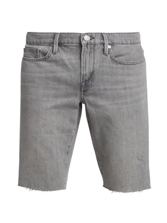 Frame Cutt-Off Denim Shorts For Men 3 Frame Cutt-Off Denim Shorts For Men