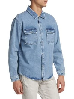 Frame Distressed Denim Jacket For Men -Frame Sales Store unnamed file 1302