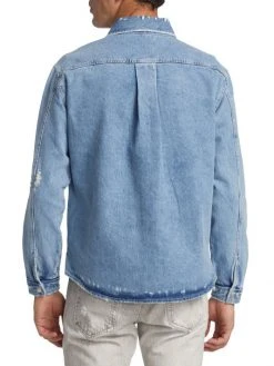 Frame Distressed Denim Jacket For Men -Frame Sales Store unnamed file 1303