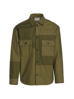 Frame Stonal Patchwork Shirt For Men