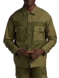 Frame Stonal Patchwork Shirt For Men -Frame Sales Store unnamed file 1380