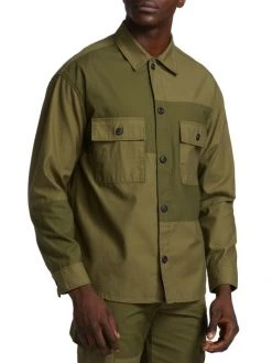 Frame Stonal Patchwork Shirt For Men -Frame Sales Store unnamed file 1381