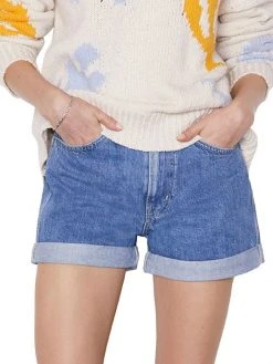 Frame High-Rise Jean Shorts