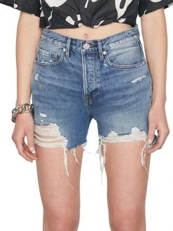 Frame High-Rise Vintage Denim Shorts -Frame Sales Store unnamed file 1413