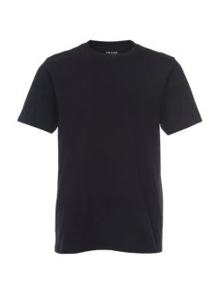 Frame Short-Sleeve Cotton T-Shirt For Men Noir