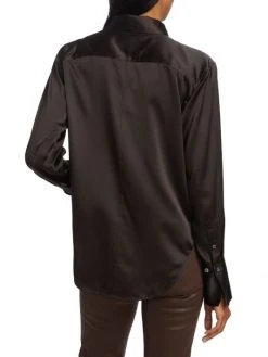 Frame The Standard Silk Button-Up Shirt -Frame Sales Store unnamed file 1443