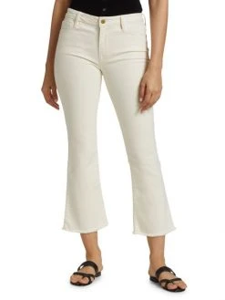 Frame Le Crop Raw-Edge Stretch Mini Bootcut Jeans 11 Frame Le Crop Raw-Edge Stretch Mini Bootcut Jeans -Frame Sales Store unnamed file 153