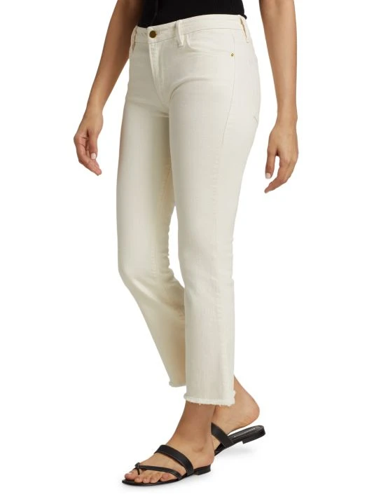 Frame Le Crop Raw-Edge Stretch Mini Bootcut Jeans 6 Frame Le Crop Raw-Edge Stretch Mini Bootcut Jeans - Image 4