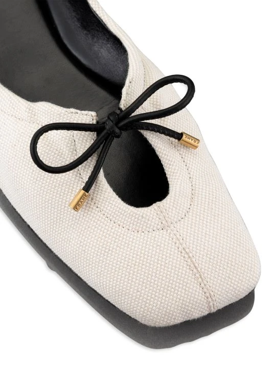 Frame Le Sunset Canvas Ballet Flats 5 Frame Le Sunset Canvas Ballet Flats - Image 3