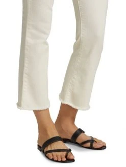 Frame Le Crop Raw-Edge Stretch Mini Bootcut Jeans 14 Frame Le Crop Raw-Edge Stretch Mini Bootcut Jeans -Frame Sales Store unnamed file 156