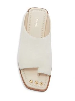 Frame Le Hewitt Suede Slides -Frame Sales Store unnamed file 1601