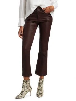 Frame Le Crop Leather Bootcut Pants -Frame Sales Store unnamed file 1606