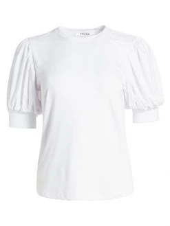 Frame Balloon Sleeve Tee Navy -Frame Sales Store unnamed file 1624