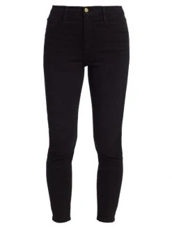 Frame Ali High-Rise Cigarette Skinny Jeans
