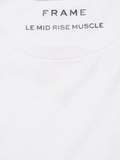 Frame Le Mid Rise Muscle Tee Noir -Frame Sales Store unnamed file 1671