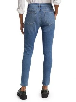 Frame Le High Raw-Hem Stretch Skinny Jeans -Frame Sales Store unnamed file 1711