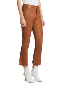 Frame Leather High-Rise Kick Flare Pants -Frame Sales Store unnamed file 1734