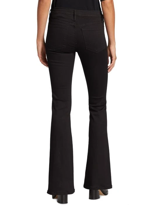 Frame Le High Coated Flare Jeans 7 Frame Le High Coated Flare Jeans - Image 5