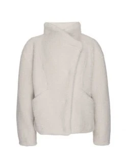 Frame Teddy Asymmetric Jacket