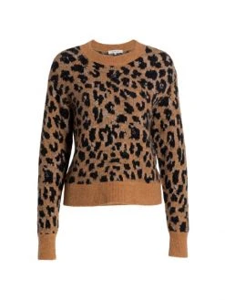 Frame Cheetah Print Sweater