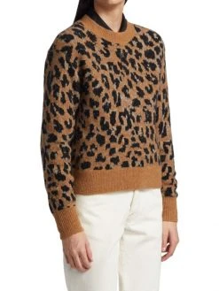 Frame Cheetah Print Sweater -Frame Sales Store unnamed file 1868