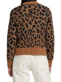 Frame Cheetah Print Sweater -Frame Sales Store unnamed file 1869