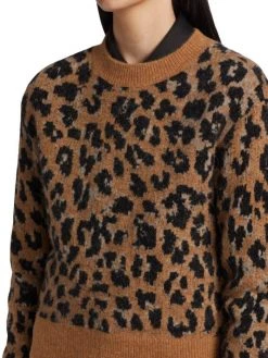 Frame Cheetah Print Sweater -Frame Sales Store unnamed file 1870