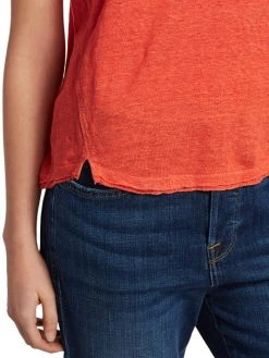 Frame Easy True Organic Linen T-Shirt Mandarin -Frame Sales Store unnamed file 1894