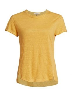 Frame Easy True Organic Linen T-Shirt Mandarin -Frame Sales Store unnamed file 1897