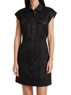 Frame Arie Cap Sleeve Shirtdress -Frame Sales Store unnamed file 1907