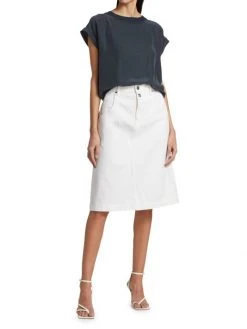 Frame Oversized Silk Tee -Frame Sales Store unnamed file 1913