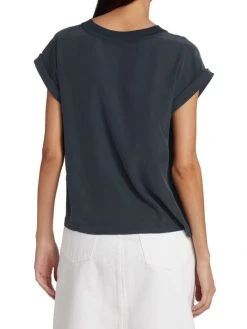 Frame Oversized Silk Tee -Frame Sales Store unnamed file 1916