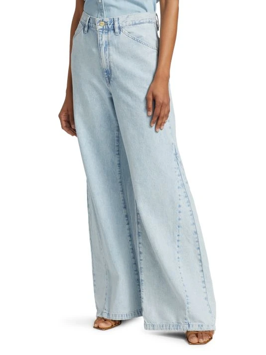Frame Le Baggy Palazzo Wide-Leg Jeans 6 Frame Le Baggy Palazzo Wide-Leg Jeans - Image 4