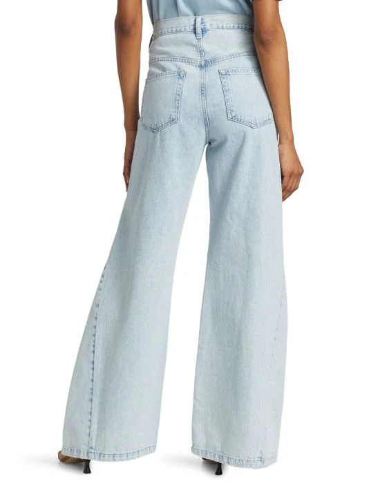 Frame Le Baggy Palazzo Wide-Leg Jeans 7 Frame Le Baggy Palazzo Wide-Leg Jeans - Image 5