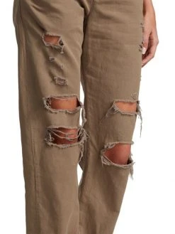 Frame Le Tomboy High-Rise Cotton Trousers -Frame Sales Store unnamed file 1945