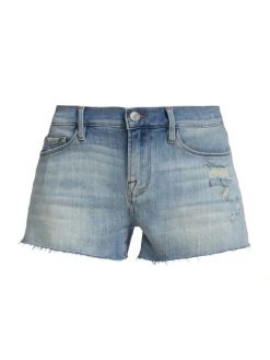 Frame Le Cutoff Denim Shorts