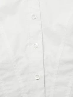 Frame Seamed Cotton Poplin Shirt -Frame Sales Store unnamed file 1985