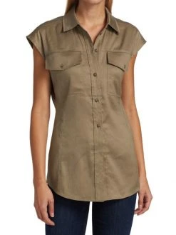 Frame Arie Button-Front Top -Frame Sales Store unnamed file 2026