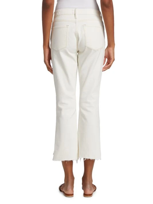 Frame Le Crop Distressed Stretch Mini Boot-Cut Crop Jeans 7 Frame Le Crop Distressed Stretch Mini Boot-Cut Crop Jeans - Image 5