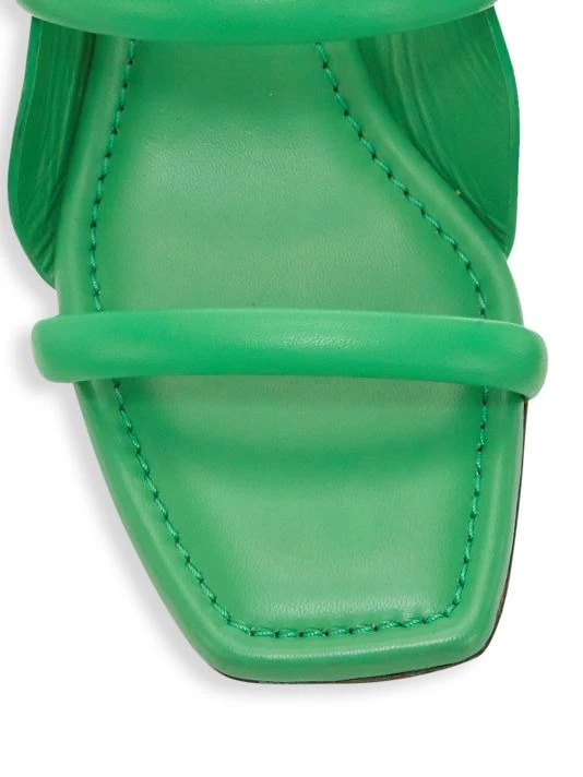 Frame Le Carlotta Leather Mules Grass Green 6 Frame Le Carlotta Leather Mules Grass Green - Image 4